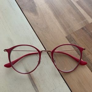 Ray-Ban 6378 Eyeglasses Copper Top On Bordeaux